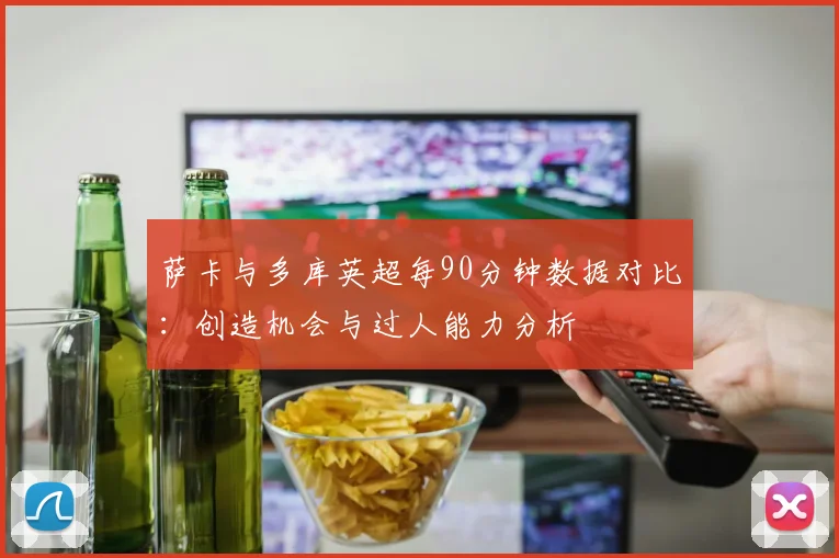 萨卡与多库英超每90分钟数据对比：创造机会与过人能力分析