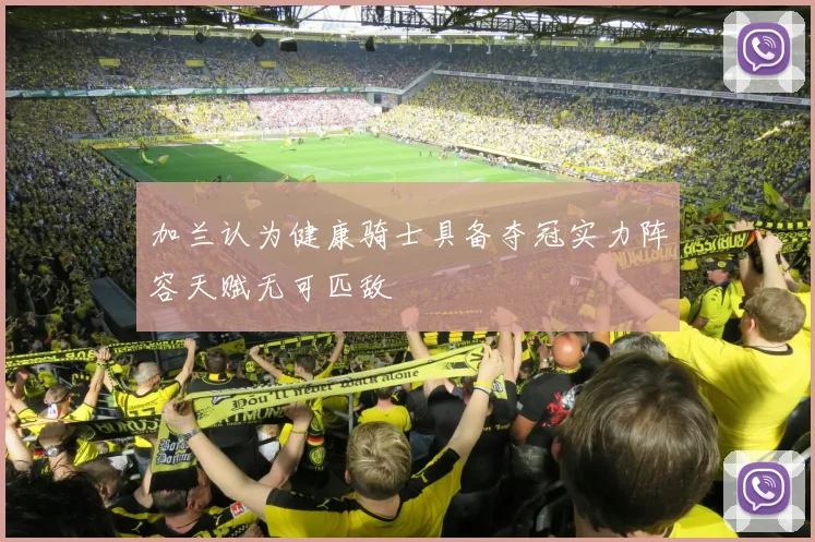 加兰认为健康骑士具备夺冠实力阵容天赋无可匹敌